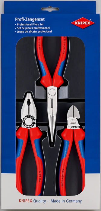 Knipex Assembly Plier & Cutter Set 3pc
