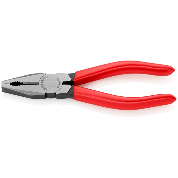 Комбинированные плоскогубцы Knipex с ручкой с покрытием 160 мм