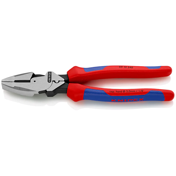 Knipex "American" Linesman's Pliers with Multi-Component Handle - 240mm