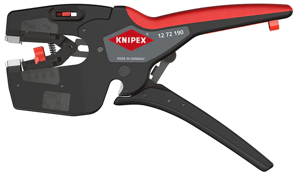 Knipex "NexStrip" أداة تجعيد وتقشير كهربائيين متعددة الأدوات 12 72 190