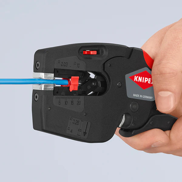 Knipex "NexStrip" Crimper & Stripper Electricians Multi-Tool 12 72 190