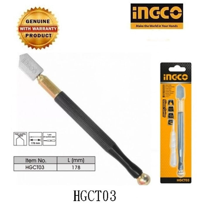 INGCO HD Glass Cutter 178mm - HGCT03