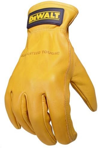 DEWALT DPG31L Grain Goat Skin Driver Work Glove, L size