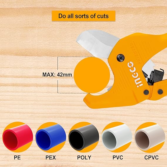 INGCO PVC Pipe Cutter 3-42mm - HPCS05428