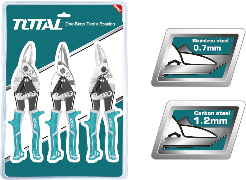Набор авиационных ножниц Total, 3 шт. — THT520106K