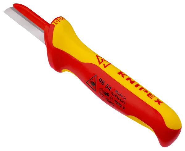 Knipex VDE Cable Knife w/ Protective Guard 98 54