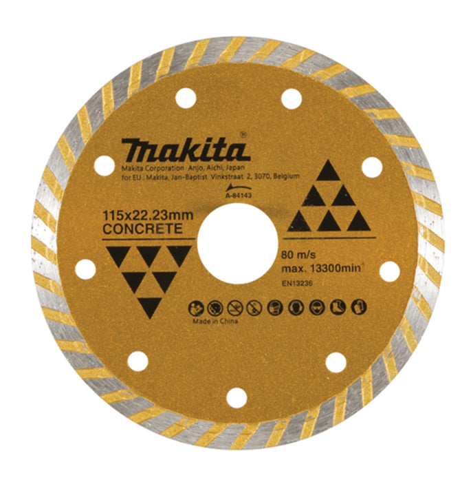 Алмазный диск Makita 115 мм, гофрированный A-84143