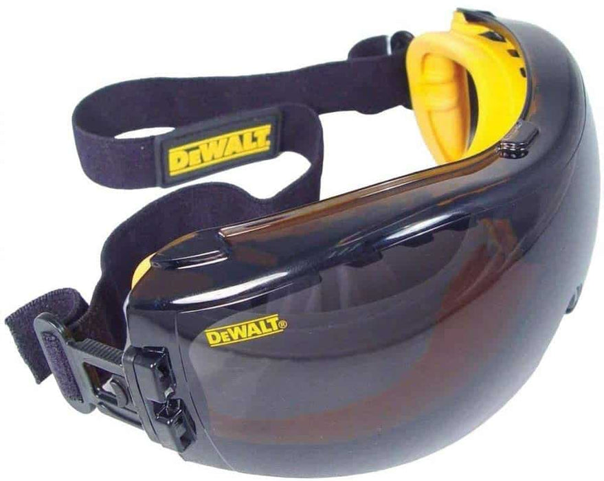 DEWALT DPG82-21 كونسيلر دخان مضاد للضباب نظارات أمان مزدوجة القالب