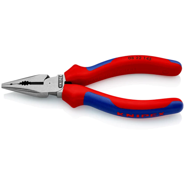 Knipex Needle-Nose Combination Pliers with Multi-Component Handle 145mm