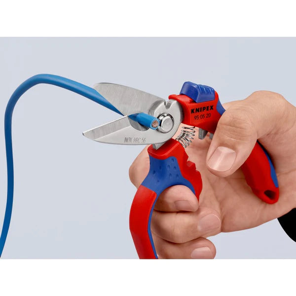 Knipex Angled Electricians Shears 95 05 20 SB