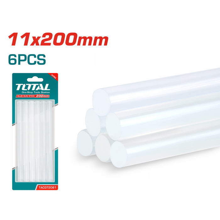 Total Glue Sticks 6Pcs - TACGT2061