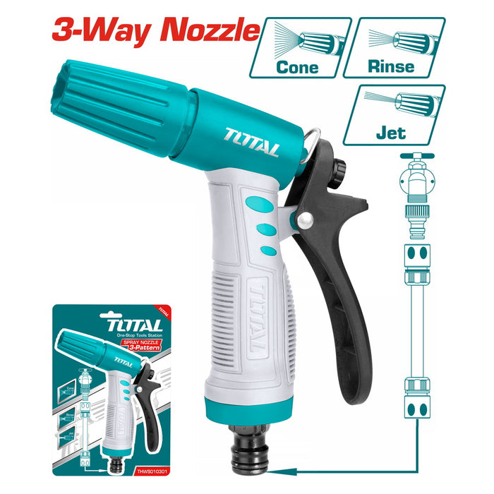 Total Trigger Nozzle 3 Way Soft Grip - THWS10301