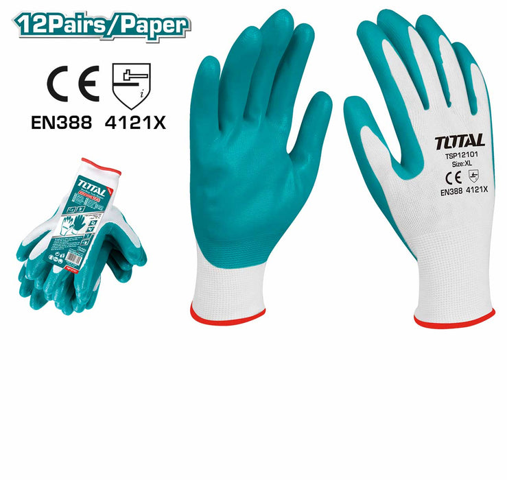 Total Nitril Gloves XL - TSP12101