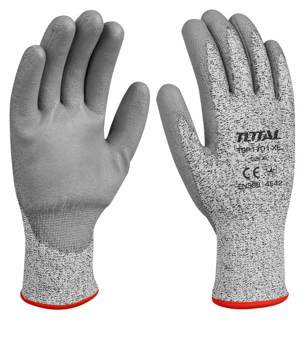 Полностью устойчивые к порезам перчатки XL — TSP1701-XL