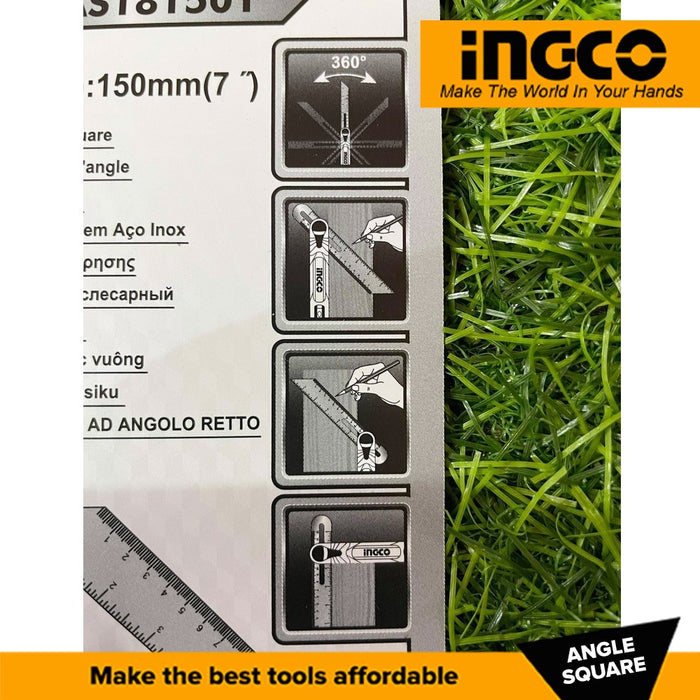 INGCO Angle Square 150mm - HAS181501