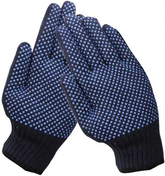 Pallafort Double Side Dotted Gloves - Black 1 pair