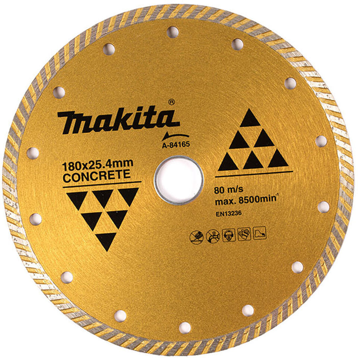 Алмазный диск Makita 180 мм, гофрированный A-84165